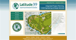 Desktop Screenshot of latitude39.net